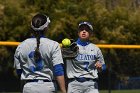 Softball vs Emerson  Wheaton College Women's Softball vs Emerson College - Photo By: KEITH NORDSTROM : Wheaton, Softball
